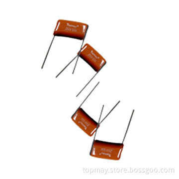 Metalized Polyester Film Capacitor, Suitable for Low-pulse Circuits and Noise Suppression